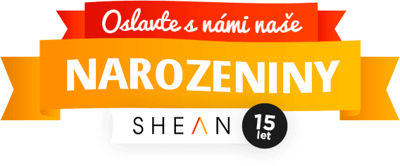 Oslavte s námi naše NAROZENINY - SHEAN 15 let